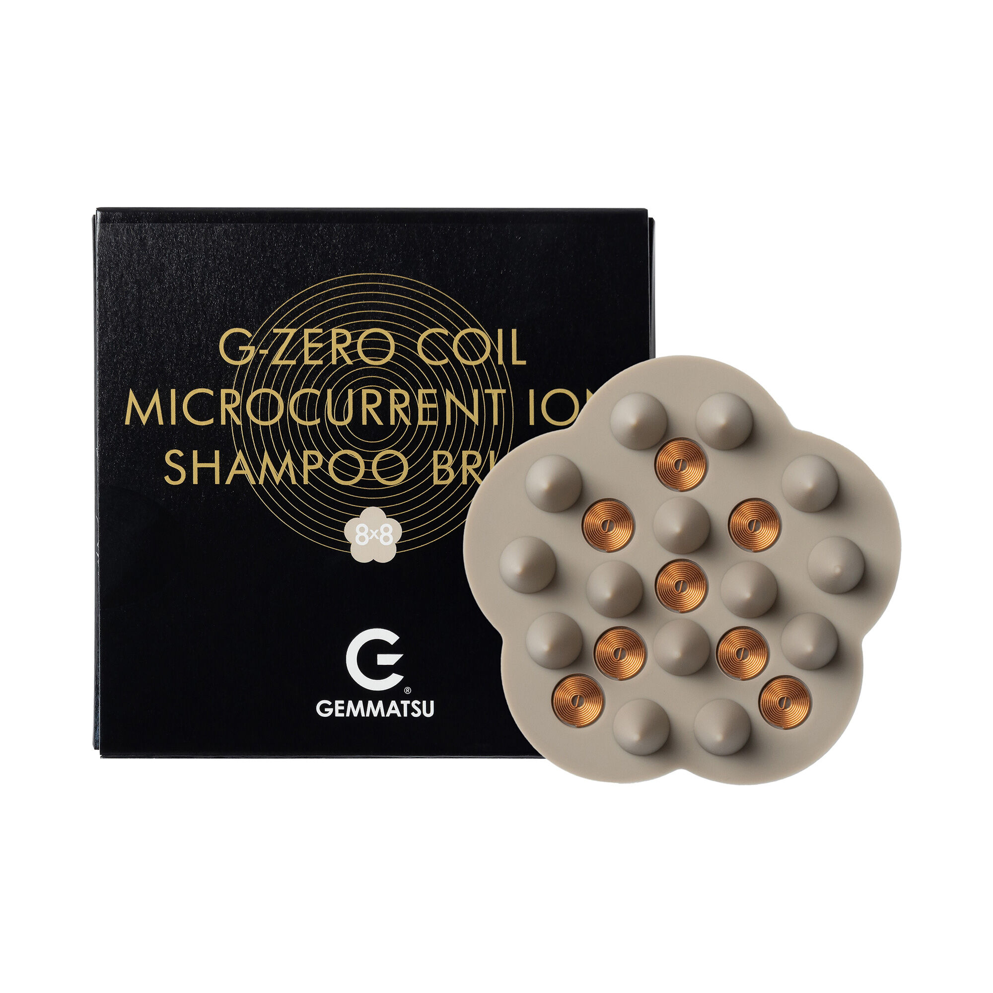  「原末石鹸 G-ZERO COIL MICROCURRENT ION SHAMPOO BRUSH 1個」|コスメ雑貨|