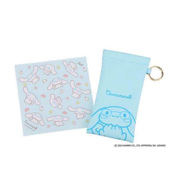  「Zoff｜Sanrio Characters シナモロールモデル NIGHT&DAY(WEB限定) レンズ交換券付」|メガネ|