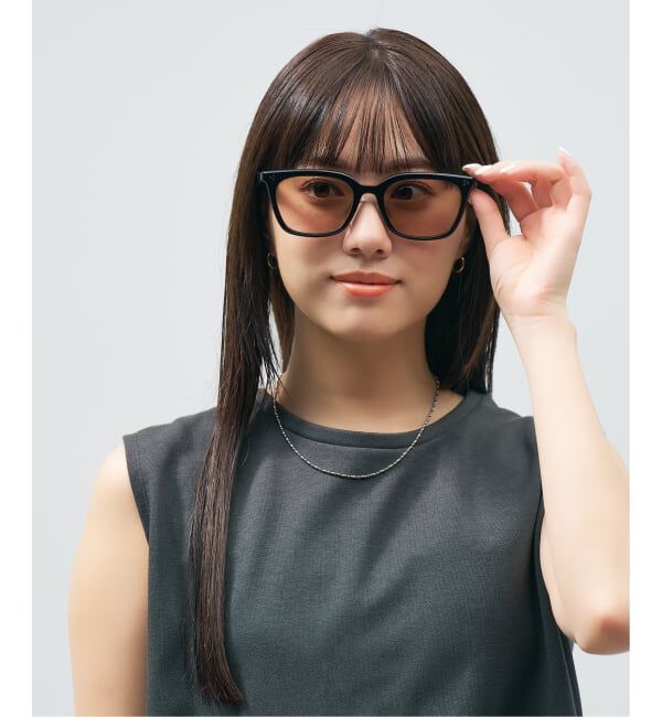  「【WEB限定】Zoff｜GDC ウェリントン型 調光サングラス｜紫外線で色が変わるレンズ｜紫外線対策 UVカット」|サングラス|