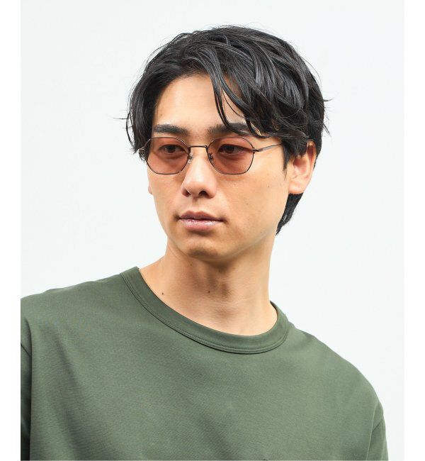  「【WEB限定】Zoff｜GDC ウェリントン型 調光サングラス｜紫外線で色が変わるレンズ｜紫外線対策 UVカット」|サングラス|