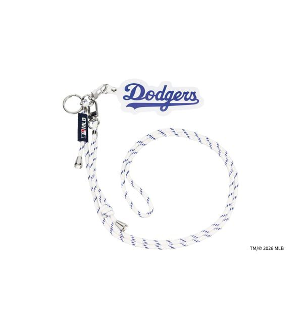  「Zoff | MLB メガネ・サングラスストラップ  | グラスコード 落下・ズレ防止 眼鏡チェーン グラスホルダー」|サングラス|ホワイト