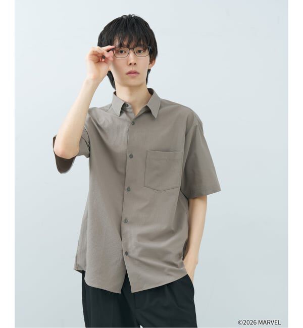  「Zoff MARVEL COLLECTION ウェリントン型 メガネ | 軽量 メタル 高級感 ユニセックス レンズ交換券付」|メガネ|