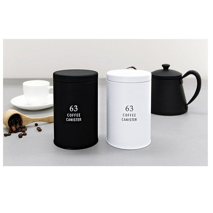 BACKYARD FAMILY「コーヒー キャニスター 缶 通販 コーヒー豆 保存容器 保存 ケース ブリキ缶 蓋付き ストッカー」|食器・キッチングッズ|