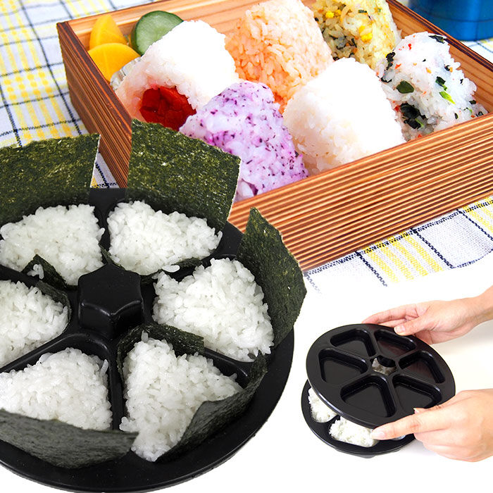 BACKYARD FAMILY「おにぎり型 通販 おにぎり達人 おにぎりメーカー おむすび型 お弁当 型抜き 三角おむすび 日本製」|食器・キッチングッズ|