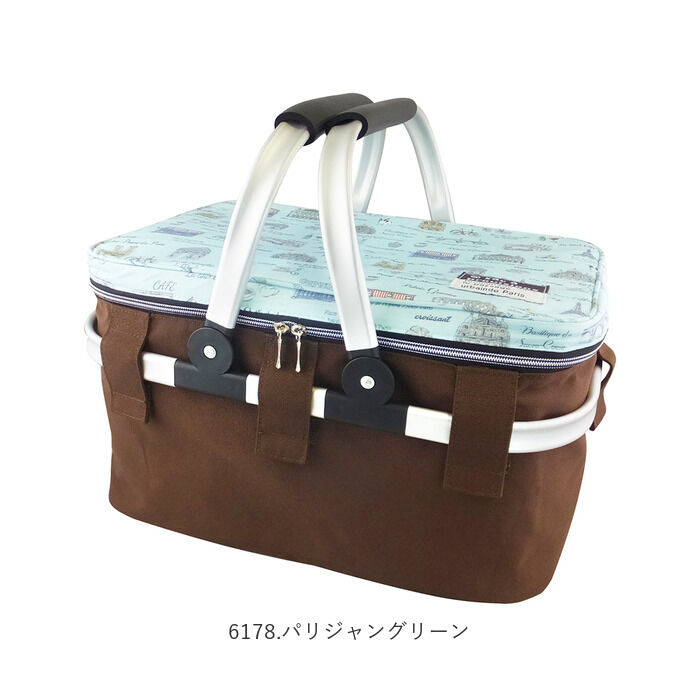 BACKYARD FAMILY「保冷バスケット おしゃれ 通販 保冷バッグ 大容量 丈夫 クーラーバスケット お弁当」|エコバッグ|