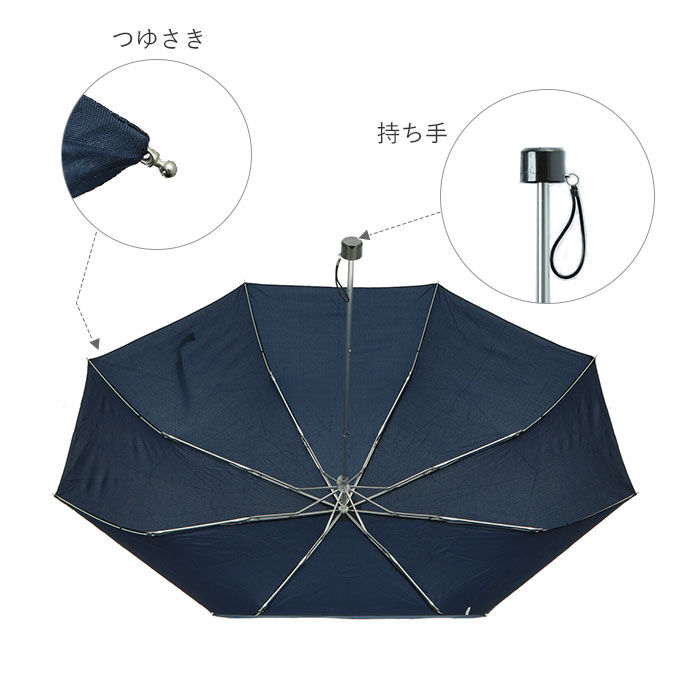 BACKYARD FAMILY「折りたたみ傘 メンズ 大きい 通販 おしゃれ 60cm  8本骨 紳士 折り畳み傘 軽量 雨傘」|傘|