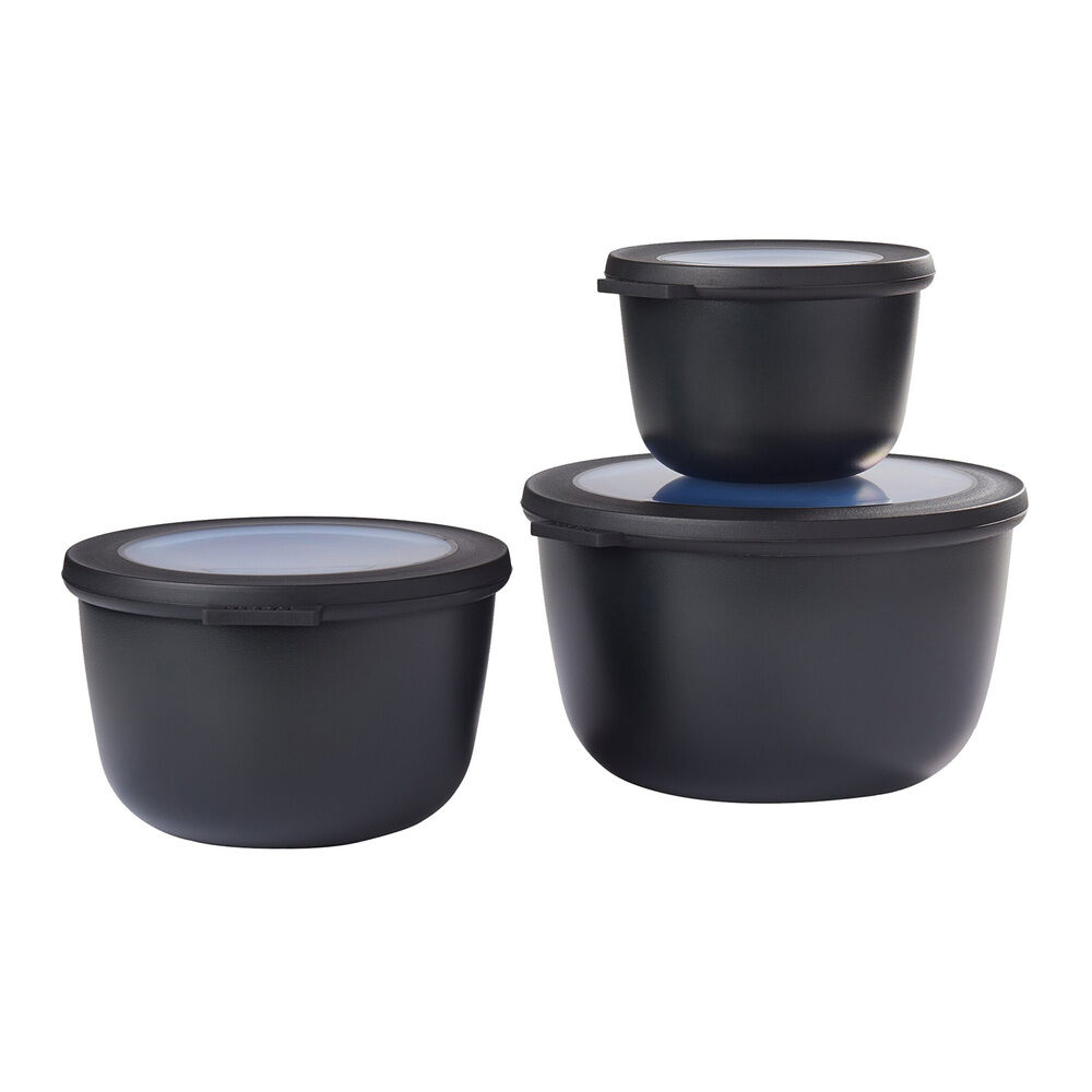 BACKYARD FAMILY「保存容器 密閉 3pセット 通販 ROSTI MEPAL ロスティ メパル 容器 ランチボックス」|食器・キッチングッズ|ブラック1