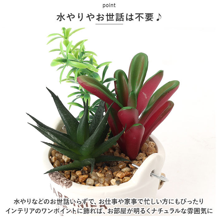 BACKYARD FAMILY「光触媒 観葉植物 卓上 通販 バケツ フェイクグリーン ミニ おしゃれ 造花 ギフト プチギフト」|その他|