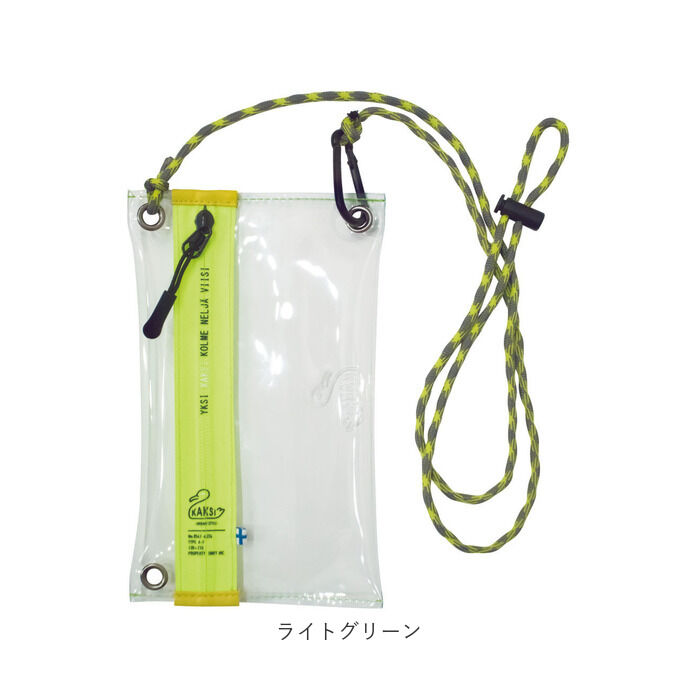 BACKYARD FAMILY「kaksi カクシ クリアポーチ ミニ 通販 ポーチ クリアサコッシュ スマホポーチ ポシェット」|ショルダー・メッセンジャー|