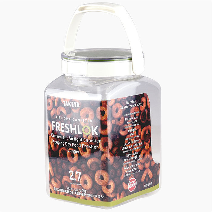 BACKYARD FAMILY「フレッシュロック 2.7 通販 FRESHLOK 角型 2.7L 2700ml 保存容器 密閉」|食器・キッチングッズ|