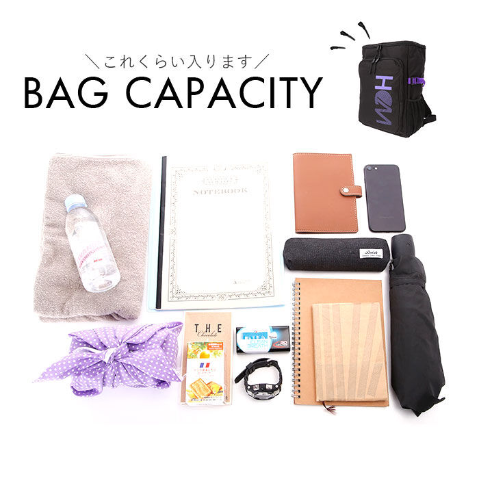 BACKYARD FAMILY「HeM ヘム リュック 大容量 リュックサック ボックス型 通販 デイパッグ デイパック 23L」|リュック|
