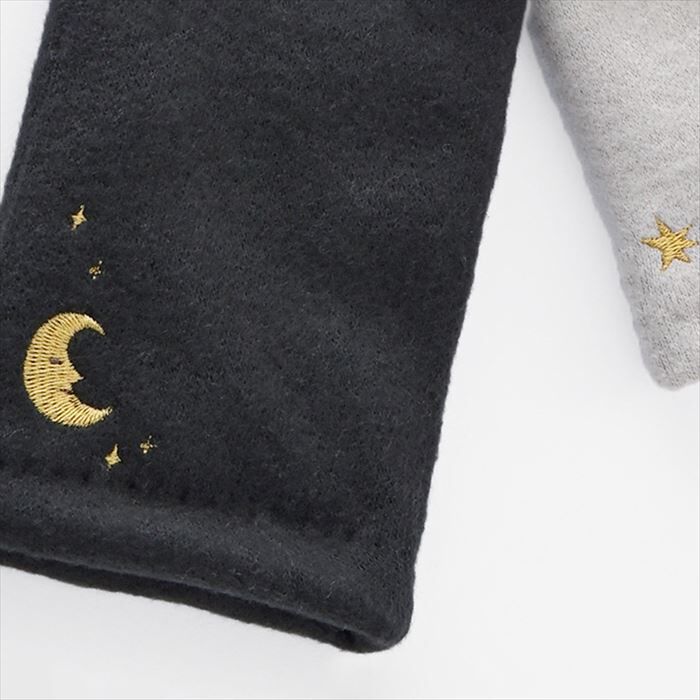 BACKYARD FAMILY「クロダ 手袋 レディース 通販 グローブ 手ぶくろ 暖かい かわいい 刺繍 スマートフォン対応」|手袋|