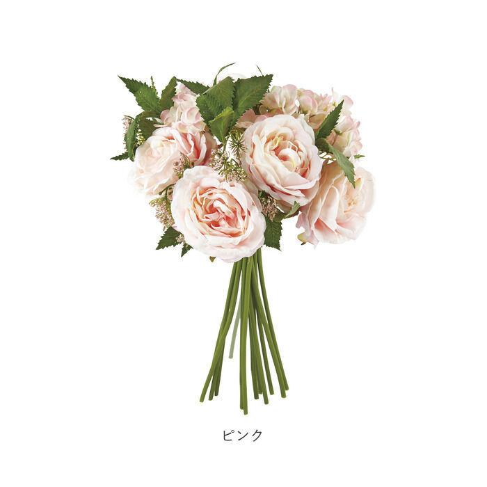 BACKYARD FAMILY「造花 ブーケ バラ 楽天 アーティフィシャルフラワー 花束 薔薇 ばら インテリア」|その他|