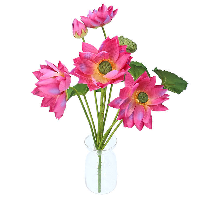 BACKYARD FAMILY「蓮 花 造花 楽天 アーティフィシャルグリーン はすの花 アーティフィシャルフラワー 蓮の花」|その他|