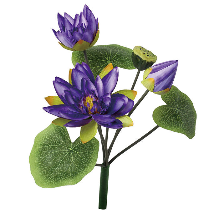 BACKYARD FAMILY「蓮 花 造花 通販 蓮の花 はすの花 アーティフィシャルフラワー アーティフィシャルグリーン」|その他|