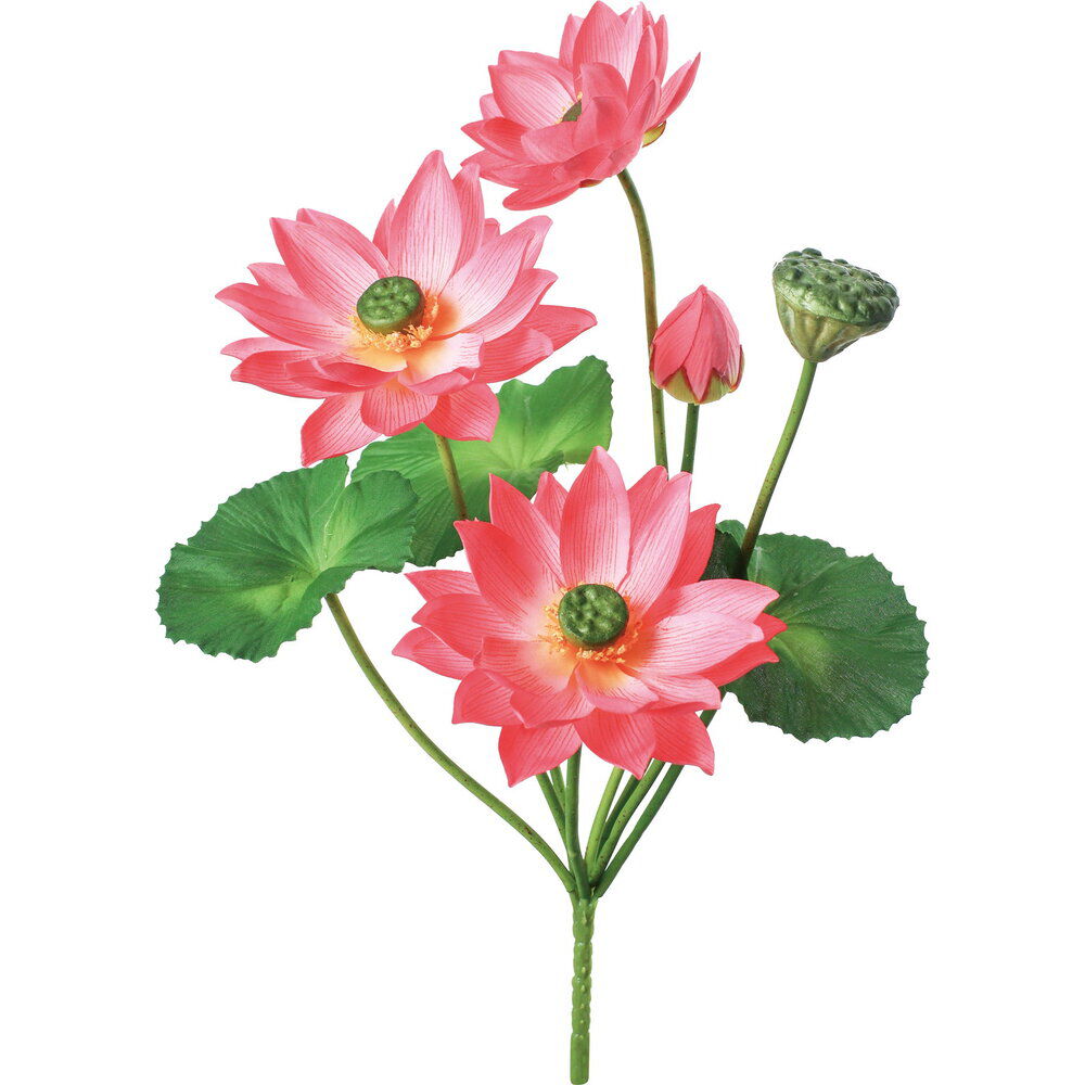 BACKYARD FAMILY「蓮 花 造花 通販 蓮の花 はすの花 アーティフィシャルフラワー アーティフィシャルグリーン」|その他|その他1