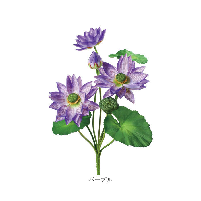 BACKYARD FAMILY「蓮 花 造花 通販 蓮の花 はすの花 アーティフィシャルフラワー アーティフィシャルグリーン」|その他|