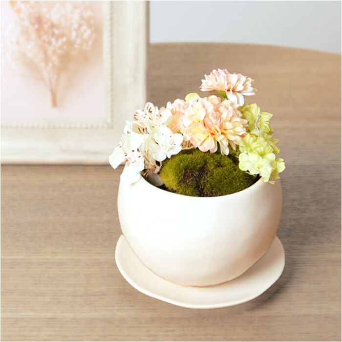BACKYARD FAMILY「造花 お供え花 アレンジメント 通販 お供え 花 アーティフィシャルフラワー 仏花 アレンジ」|その他|