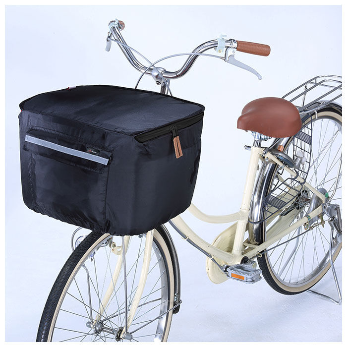 BACKYARD FAMILY「前カゴカバー 自転車 自転車カゴカバー 膝 濡れにくい 通販 ヒザ 前 前かご エプロンタイプ」|その他|