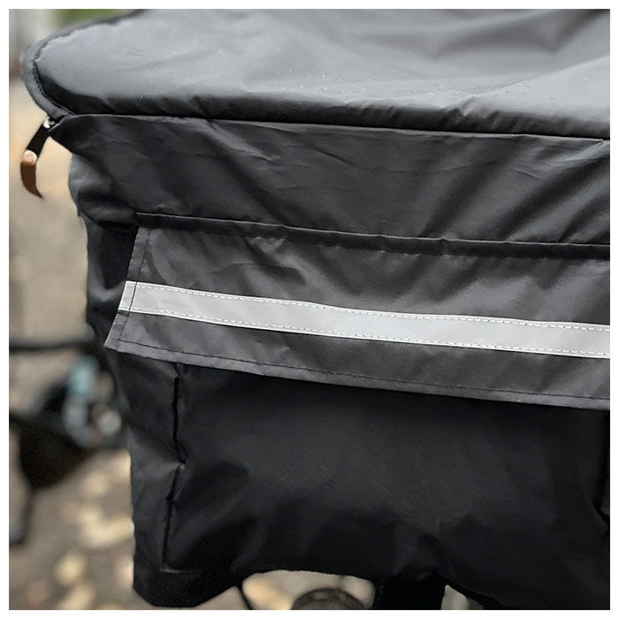 BACKYARD FAMILY「前カゴカバー 自転車 自転車カゴカバー 膝 濡れにくい 通販 ヒザ 前 前かご エプロンタイプ」|その他|