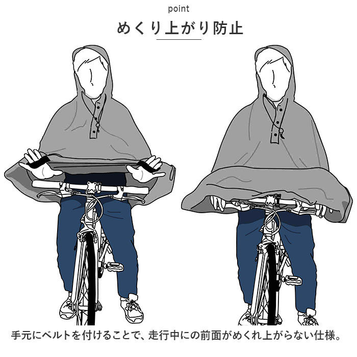 BACKYARD FAMILY「自転車 ポンチョ 通販 レインポンチョ レインウェア レインコート 雨具 合羽 カッパ」|レインコート|