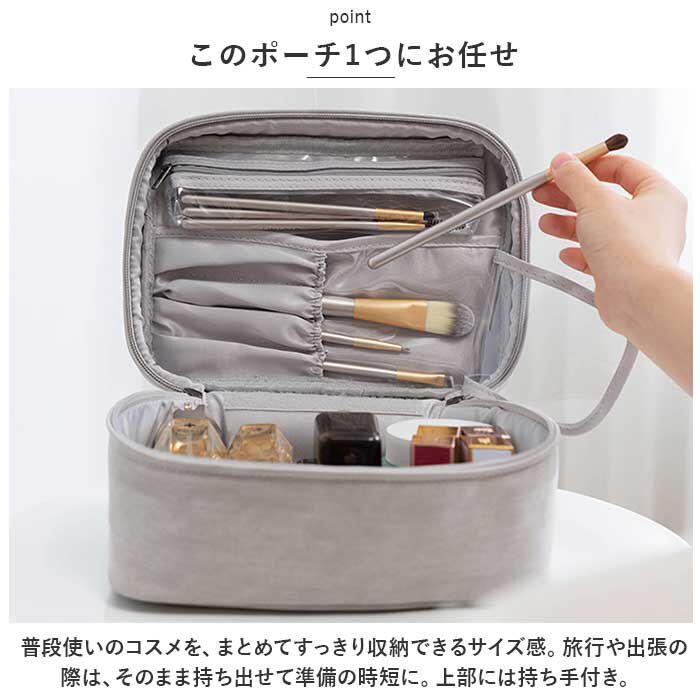 BACKYARD FAMILY「バニティポーチ かわいい 通販 化粧ポーチ コスメポーチ トラベルポーチ コスメ収納 メイクポーチ」|ポーチ|