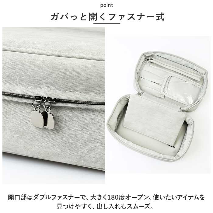 BACKYARD FAMILY「バニティポーチ かわいい 通販 化粧ポーチ コスメポーチ トラベルポーチ コスメ収納 メイクポーチ」|ポーチ|