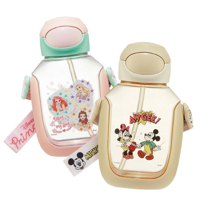BACKYARD FAMILY「水筒 ストロー 子供 通販 クリアボトル ストローボトル ワンプッシュ 約 500ml 530ml」|食器・キッチングッズ|