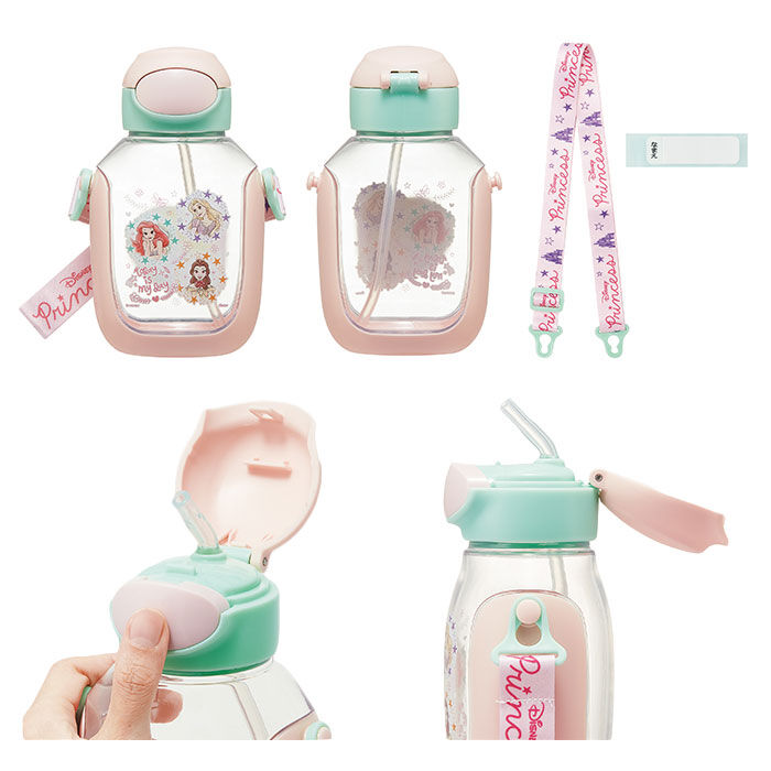 BACKYARD FAMILY「水筒 ストロー 子供 通販 クリアボトル ストローボトル ワンプッシュ 約 500ml 530ml」|食器・キッチングッズ|