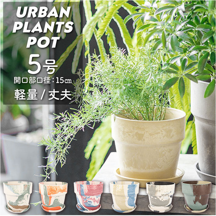 BACKYARD FAMILY「植木鉢 プラスチック お洒落 5号 通販 プランター おしゃれ 植木 鉢 ポット 花鉢 5号鉢」|その他|