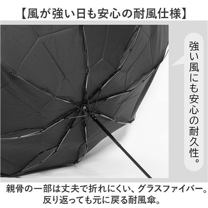 BACKYARD FAMILY「KIZAWA 折りたたみ傘 形状安定 通販 折り畳み傘 自動開閉 自動開閉傘 大きめ 直径」|傘|