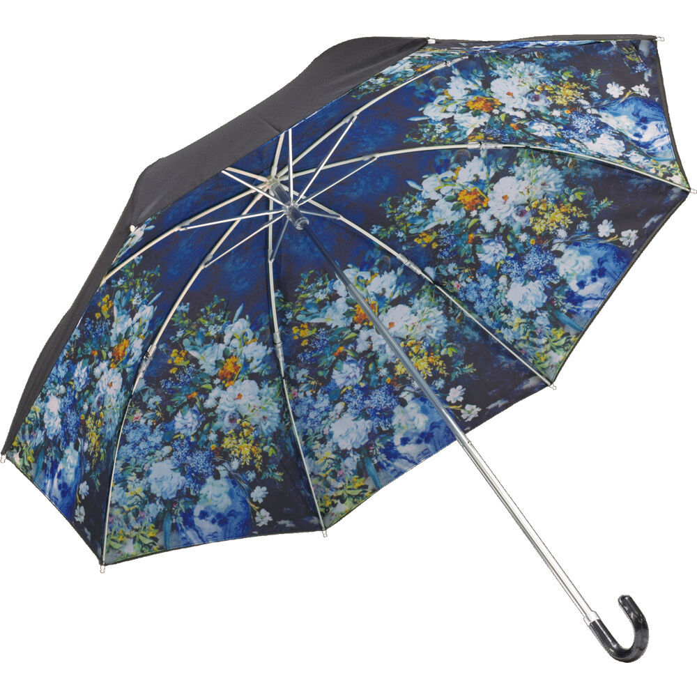 BACKYARD FAMILY「折りたたみ傘 晴雨兼用 通販 折り畳み傘 約50cm 雨傘 日傘 晴雨兼用傘 折りたたみ日傘」|傘|ブルー1