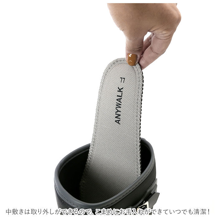 BACKYARD FAMILY「ANYWALK エニーウォーク メンズ レインシューズ 通販 ロング レインブーツ 軽量 防滑」|その他|