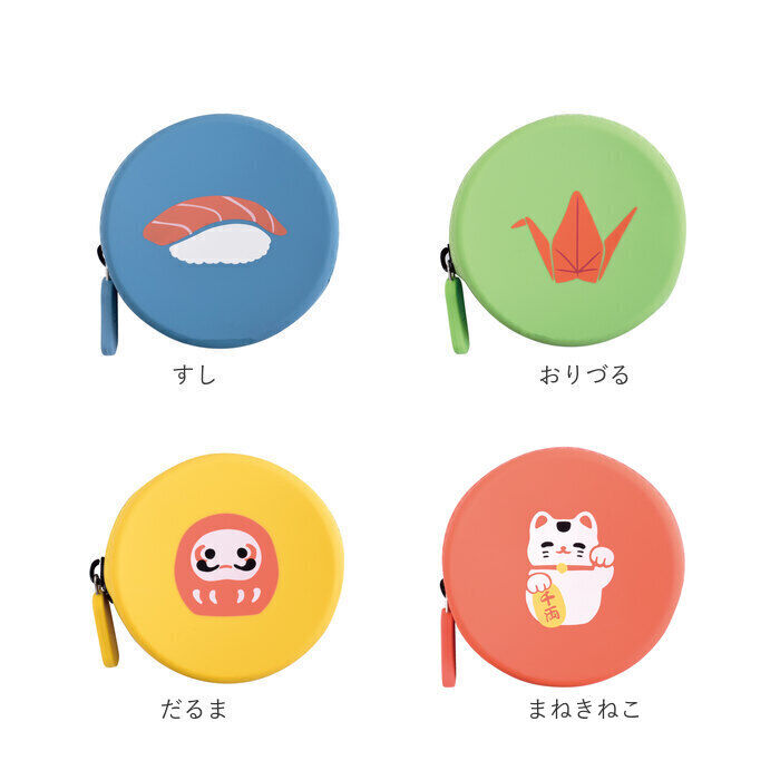 BACKYARD FAMILY「クルン curun ポーチ 小物入れ 可愛い 通販 小さい 丸型 キャラクター 小銭入れ」|ポーチ|