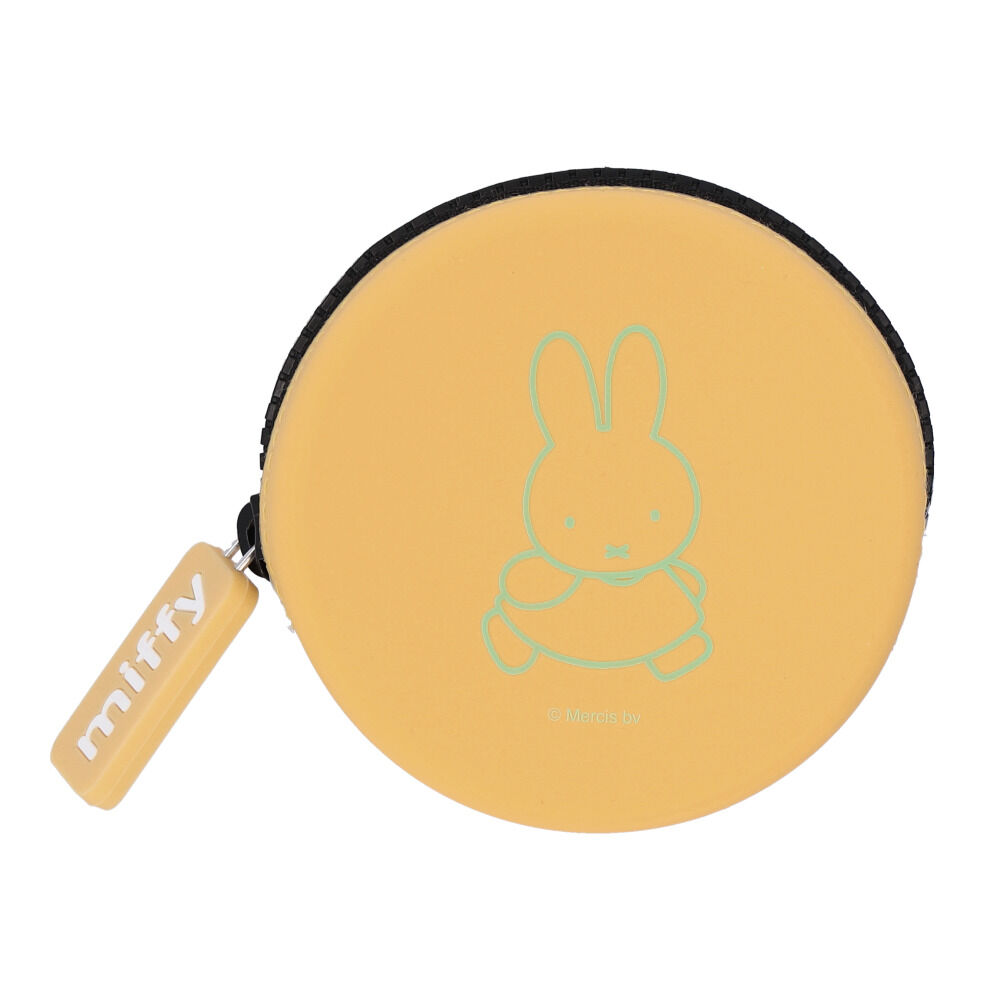 BACKYARD FAMILY「クルン curun ポーチ 小物入れ 可愛い 通販 小さい 丸型 キャラクター 小銭入れ」|ポーチ|イエロー1