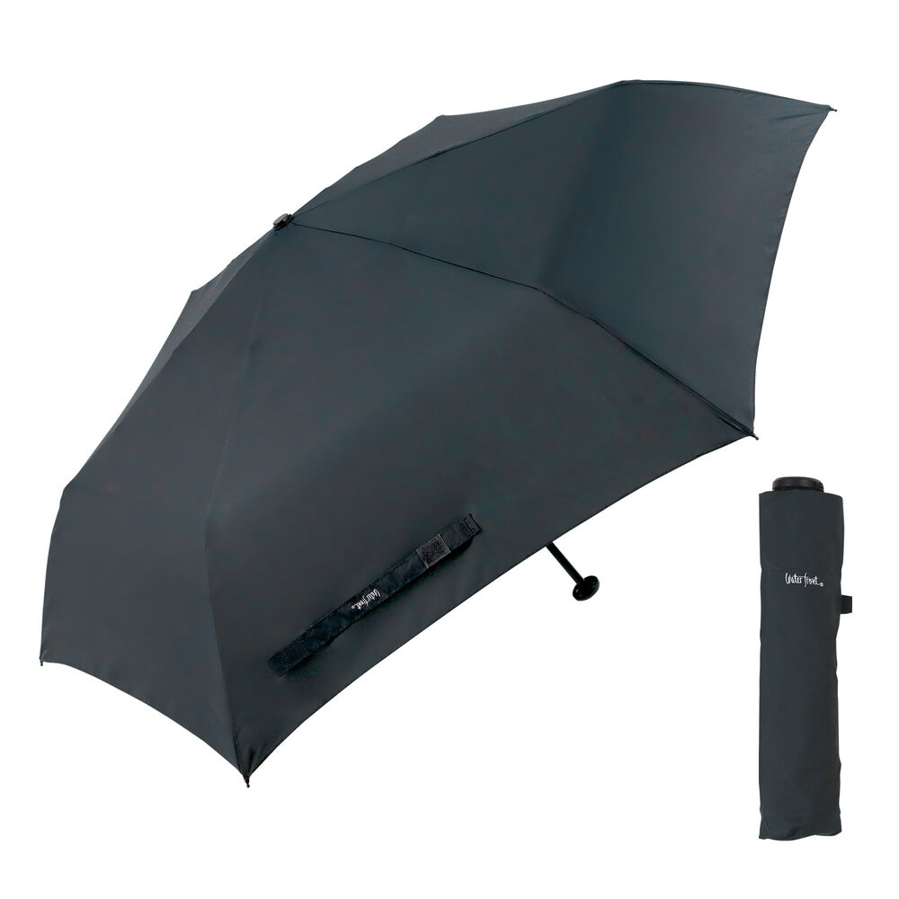 BACKYARD FAMILY「折りたたみ傘 晴雨兼用 通販 折り畳み傘 レディース メンズ 50cm おしゃれ 日傘 uvカット」|傘|ブラック1