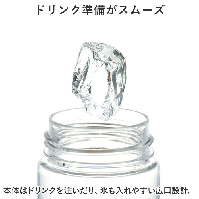 BACKYARD FAMILY「クリアボトル キャラクター 通販 ブローボトル 400ml ボトル 水筒 マイボトル」|食器・キッチングッズ|
