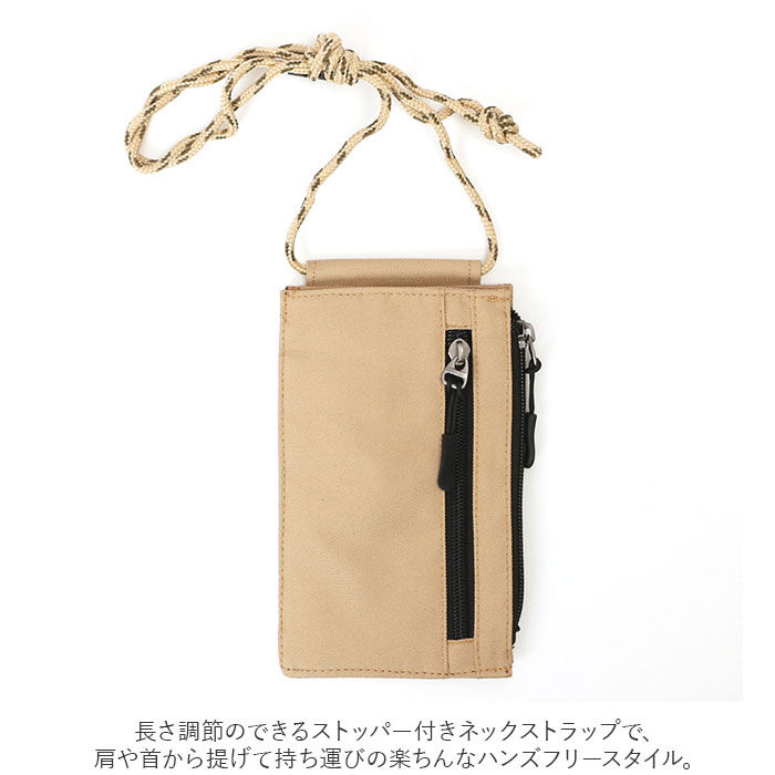 BACKYARD FAMILY「スマホポーチ 財布 かわいい 通販 ミニショルダー 縦型 ミニショルダーバッグ レディース メンズ」|ポーチ|