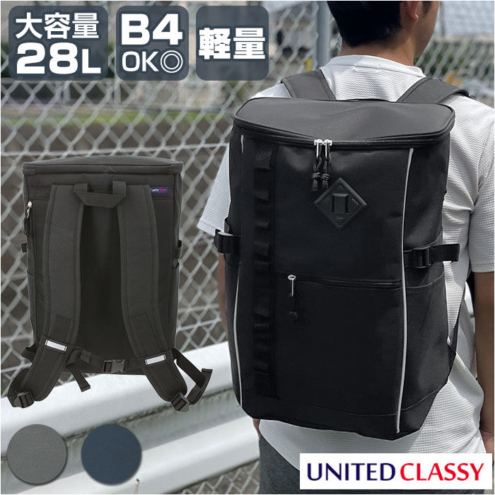 BACKYARD FAMILY「ユナイテッドクラッシー UNITED CLASSY スクエアリュック 大容量 通販 メンズ」|リュック|