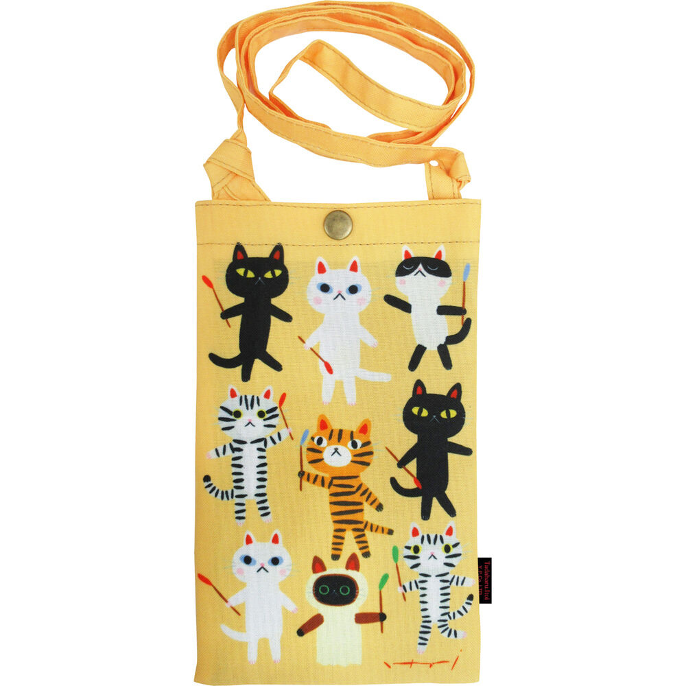 BACKYARD FAMILY「スマホショルダーバッグ レディース 通販 糸井忠晴 グッズ スマホショルダー スマホポーチ」|ショルダー・メッセンジャー|イエロー1