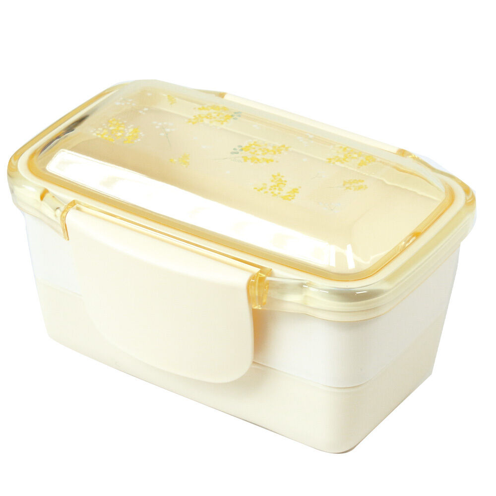 BACKYARD FAMILY「ランチボックス 2段 ドーム 通販 ドームランチボックス ドームランチ お弁当箱 弁当箱 お弁当」|食器・キッチングッズ|イエロー1