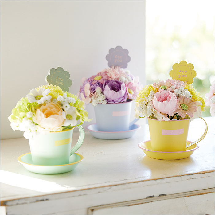 BACKYARD FAMILY「ソープフラワー マグカップ付き 通販 フラワーギフト シャボンフラワー 花 フラワー お花」|その他|
