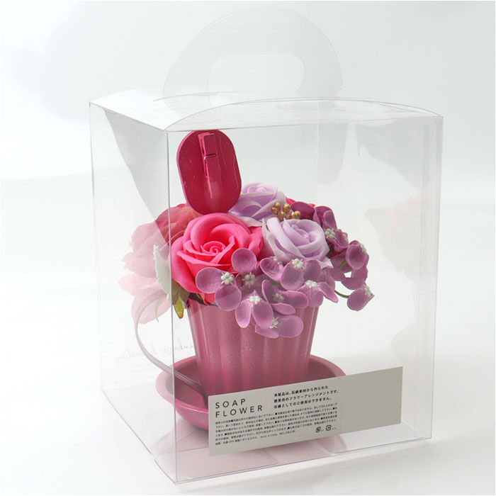 BACKYARD FAMILY「ソープフラワー マグカップ付き 通販 フラワーギフト シャボンフラワー 花 フラワー お花」|その他|