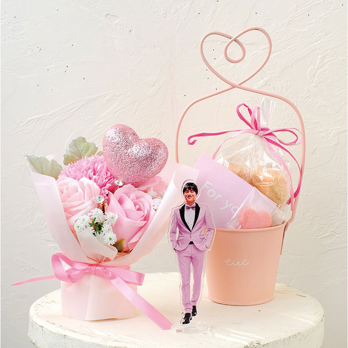 BACKYARD FAMILY「ソープフラワー ブリキ ハート 通販 ソープフラワーブーケ 花束 花 フラワー フラワーギフト」|その他|
