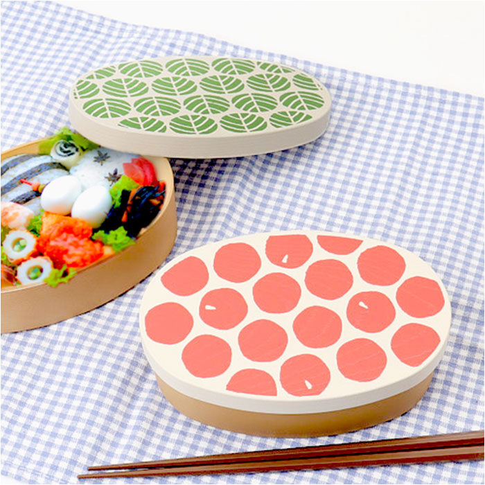 BACKYARD FAMILY「かまわぬ お弁当 弁当箱 通販 日本製 ランチボックス お弁当箱 1段 一段 小判型弁当箱」|食器・キッチングッズ|