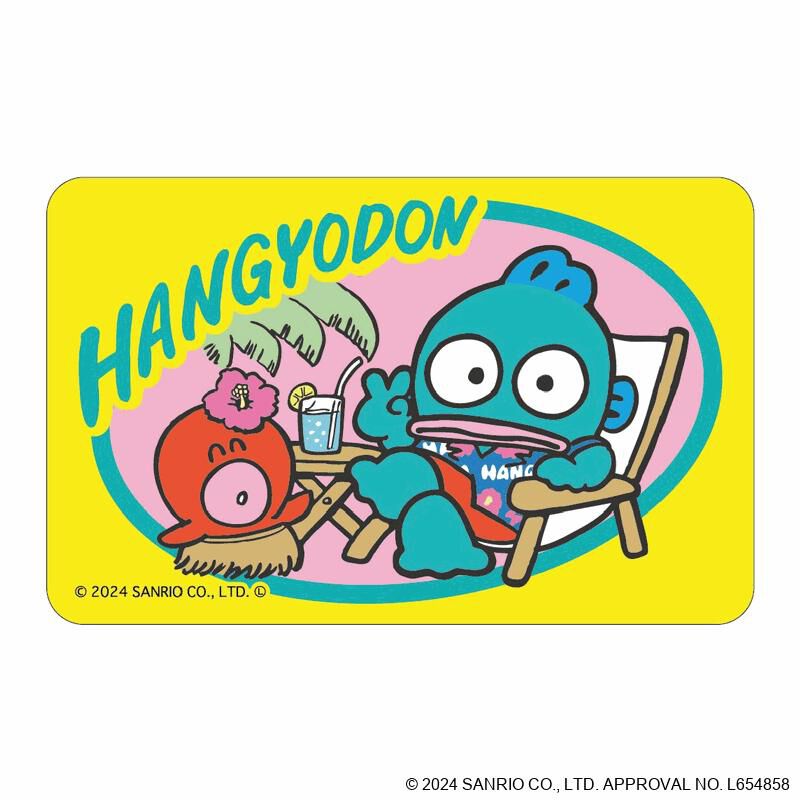 BACKYARD FAMILY「サンリオ ハンギョドン グッズ 通販 HANGYODON ステッカー まじかる百貨店ステッカー」|その他|