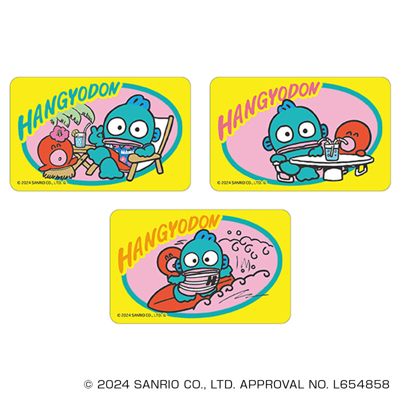 BACKYARD FAMILY「サンリオ ハンギョドン グッズ 通販 HANGYODON ステッカー まじかる百貨店ステッカー」|その他|