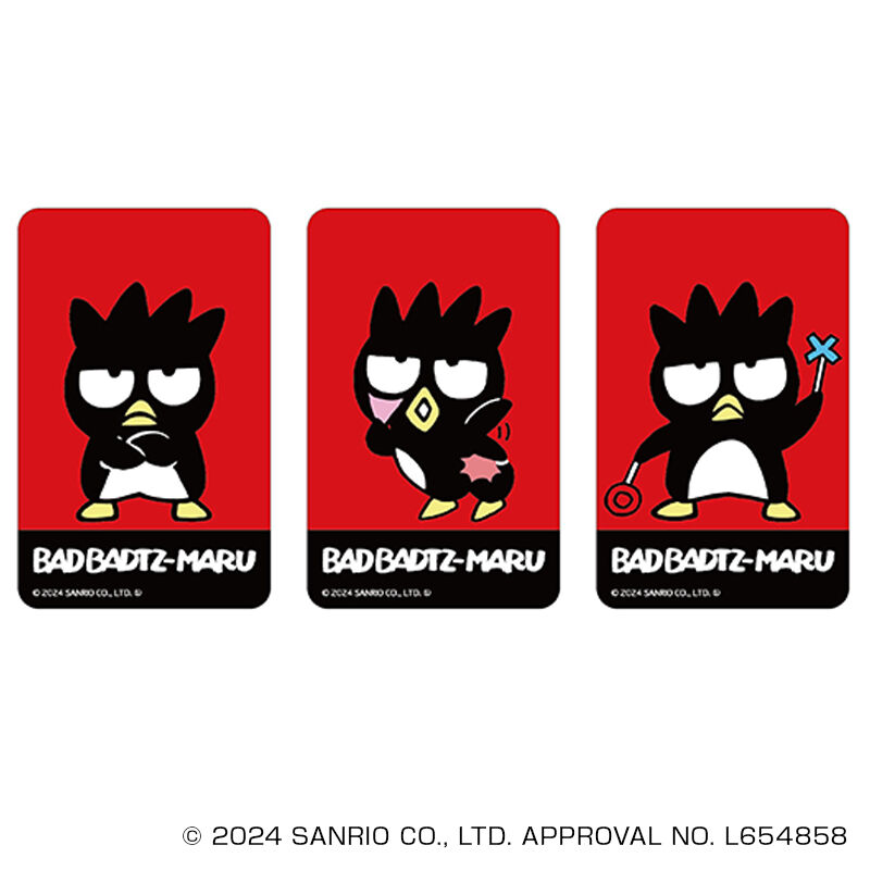 BACKYARD FAMILY「サンリオ バッドばつ丸 グッズ 通販 BAD BADTZ-MARU ステッカー」|その他|