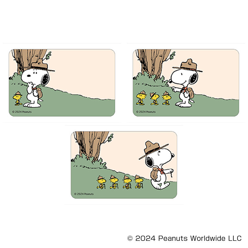 BACKYARD FAMILY「PEANUTS グッズ 通販 スヌーピー ステッカー まじかる百貨店ステッカー」|その他|