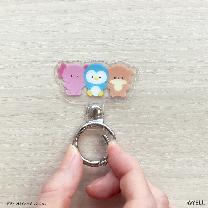 BACKYARD FAMILY「つぶらな瞳 グッズ 通販 つぶらな瞳の仲間達 スマホストラップホルダー フォンタブ」|その他|